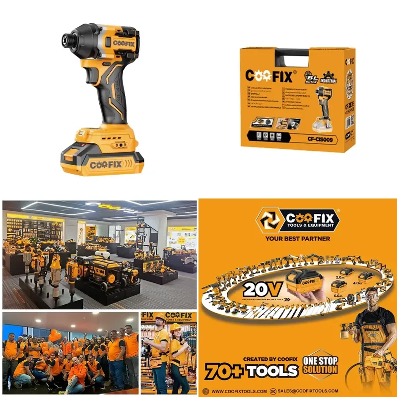 【CHIMU HOME】 21V Brushless Cordless Impact Screwdriver with 2000mAh Lithium Battery for DIY and Home Repair
【CHIMU HOME】 21V Brushless Cordless Impact Screwdriver with 2000mAh Lithium Battery for DIY and Home Repair