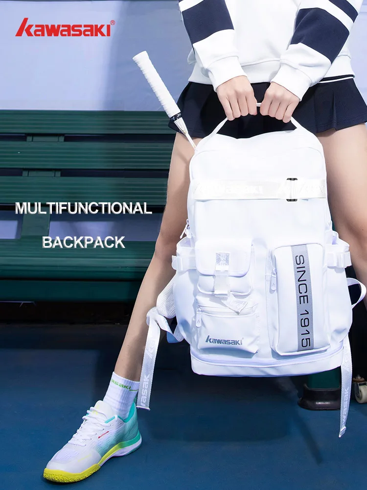Kawasaki Professional Badminton Bag Tennis Backpack Men's and Women's New Multifunctional Sports Beach Tennis Backpack
Kawasaki Professional Badminton Bag Tennis Backpack Men's and Women's New Multifunctional Sports Beach Tennis Backpack