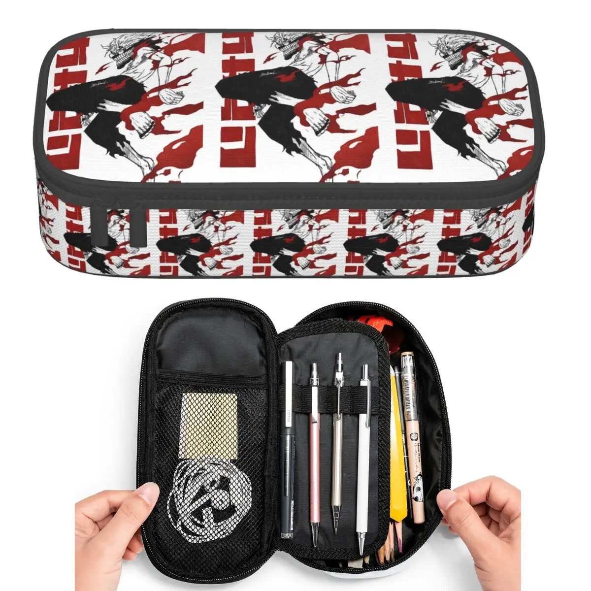 Okarun Dandadan Anime Pencil Cases for Students Pen Box Pencil Bag Large Storage Pencil Pouch Pen Holder
Okarun Dandadan Anime Pencil Cases for Students Pen Box Pencil Bag Large Storage Pencil Pouch Pen Holder