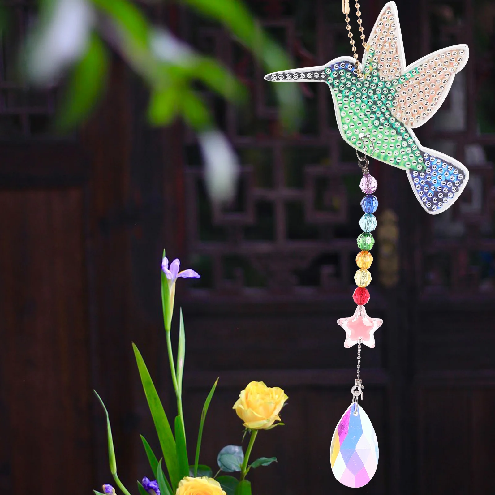 1Set Decorative Bird Sun Catcher DIY Set Durable Pendant for Window Living Room Garden Hanging Decor Bird Delicate Pendant
1Set Decorative Bird Sun Catcher DIY Set Durable Pendant for Window Living Room Garden Hanging Decor Bird Delicate Pendant
