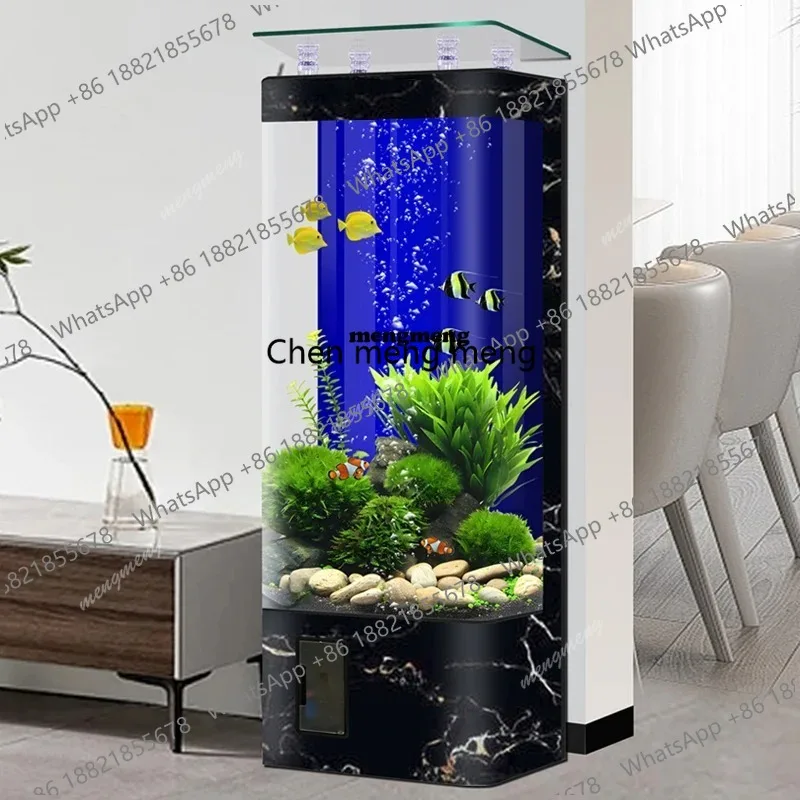 Fish Farming Equipment Modern Aquarium Living Room Luxury Ornamental Fish Aquarium Ecology Floor Home Furniture Acquario
Fish Farming Equipment Modern Aquarium Living Room Luxury Ornamental Fish Aquarium Ecology Floor Home Furniture Acquario