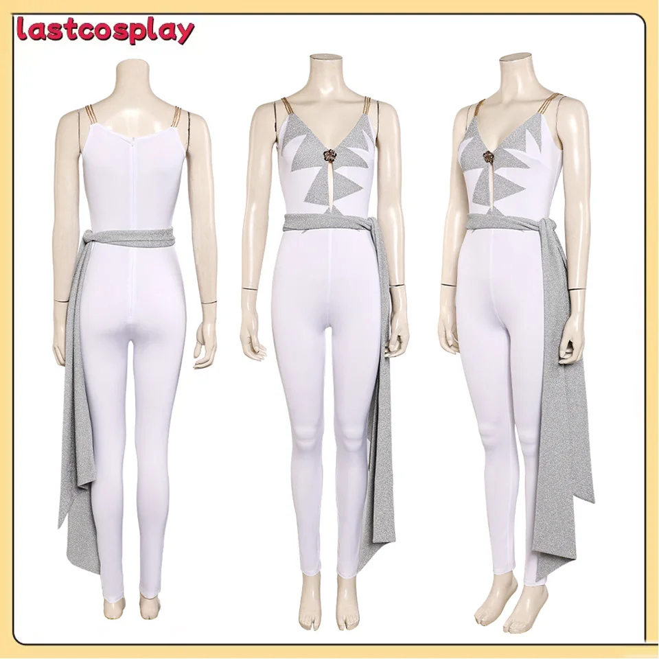 Agnetha Cosplay Costume Fantasia Disguise Bodysuit Adult Women White Jumpsuit Belt Outfits Halloween Carnival Party Clothes Suit
Agnetha Cosplay Costume Fantasia Disguise Bodysuit Adult Women White Jumpsuit Belt Outfits Halloween Carnival Party Clothes Suit
