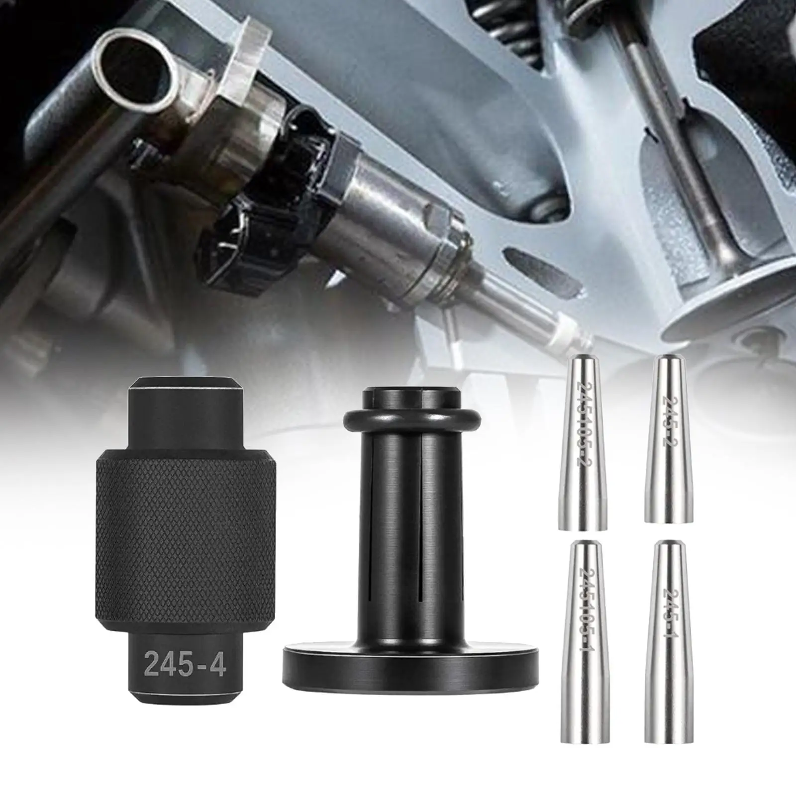 GM245 Fuel Injector Seals Kits Seal Install Tool Kit Easy to Install Spare Parts Engines Replacement Assembly Remover
GM245 Fuel Injector Seals Kits Seal Install Tool Kit Easy to Install Spare Parts Engines Replacement Assembly Remover