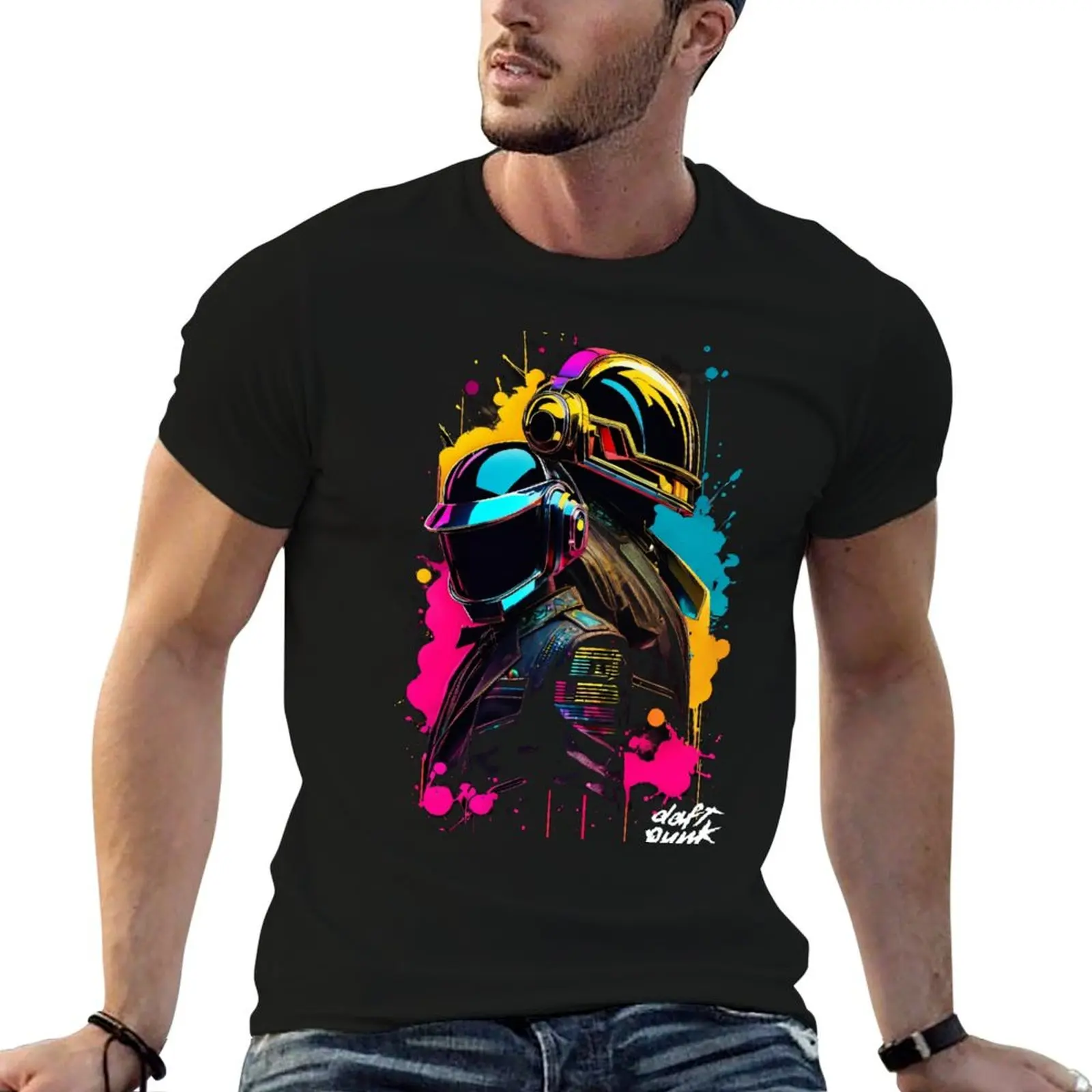 Daft Punk Tshirt, DJ Legends, Electronic Music, EDM Clubbing, Get Lucky, Daft Punk Helmet T-Shirt t shirt custom print T-Shirt
Daft Punk Tshirt, DJ Legends, Electronic Music, EDM Clubbing, Get Lucky, Daft Punk Helmet T-Shirt t shirt custom print T-Shirt