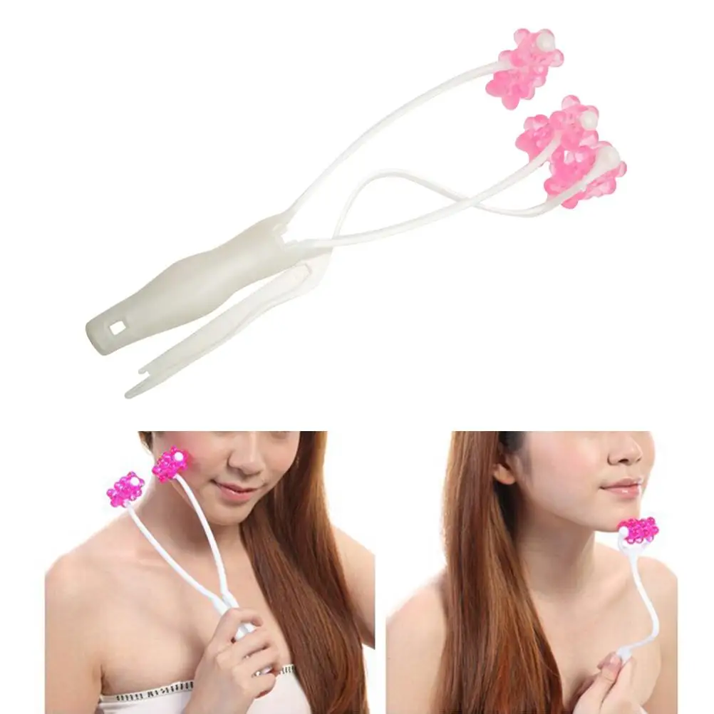 2in1 Face Roller Massager Pink Tools for Slimming Chin Neck Natural Massage cheeks Elastic Tightening Device Facial Blood
2in1 Face Roller Massager Pink Tools for Slimming Chin Neck Natural Massage cheeks Elastic Tightening Device Facial Blood
