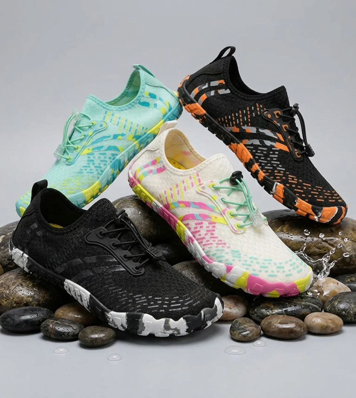 Zero Drop Minimalist Camouflage Water Sports Barefoot Shoes Anti-slip Quick Dry Swim Footwear for River Trekking Indoor Fitness
Zero Drop Minimalist Camouflage Water Sports Barefoot Shoes Anti-slip Quick Dry Swim Footwear for River Trekking Indoor Fitness