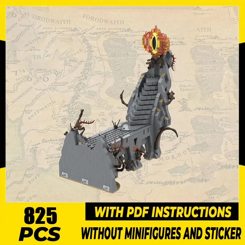 Волшебные кольца Moc Building Blocks Модульные UCS Hill of Dark Sorcery 7/8 Часть Кирпичи Модель DIY Сборка Строительная игрушка HolidayGift
Волшебные кольца Moc Building Blocks Модульные UCS Hill of Dark Sorcery 7/8 Часть Кирпичи Модель DIY Сборка Строительная игрушка HolidayGift