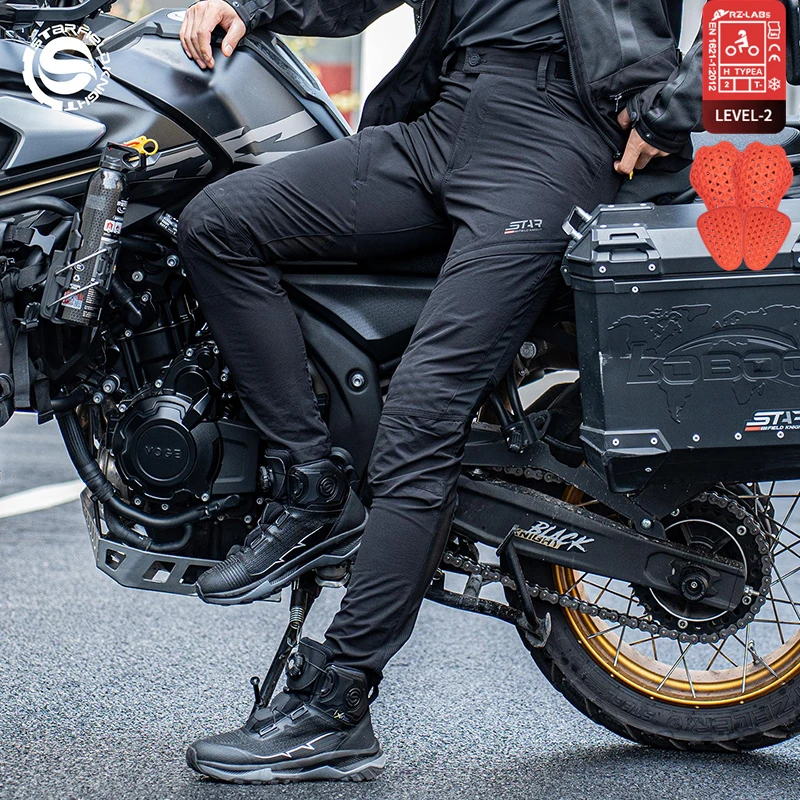 SFK Motorcycle Pants Men's Riding Trousers 2026 New Summer Mesh Breathable Quick-drying With CE Protective Equipment Accessories
SFK Motorcycle Pants Men's Riding Trousers 2026 New Summer Mesh Breathable Quick-drying With CE Protective Equipment Accessories
