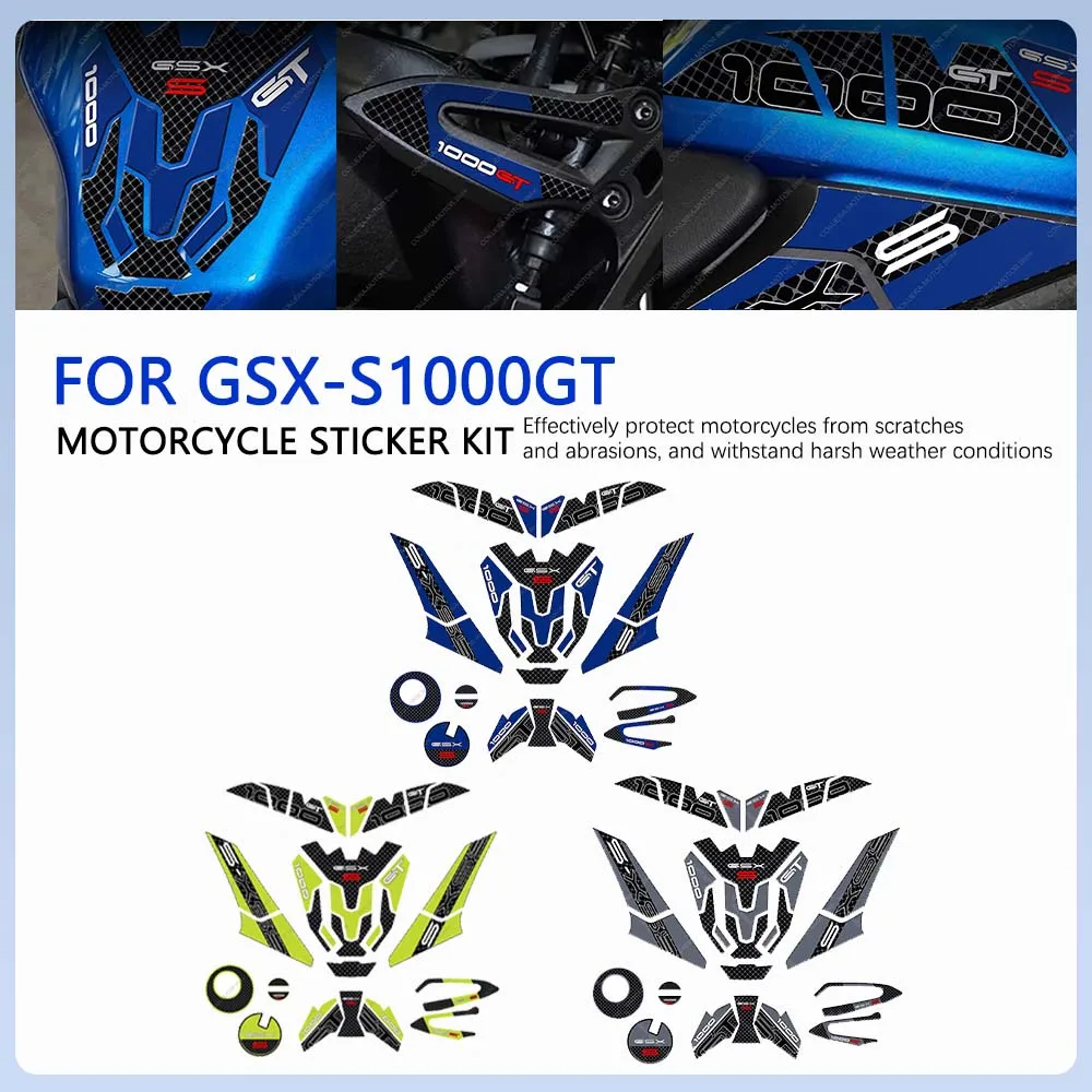 For GSX-S1000GT GSX 1000GT 2022 3D Epoxy Resin Sticker Tri-color Waterproof Motorcycle Body Protection Decal Kit
For GSX-S1000GT GSX 1000GT 2022 3D Epoxy Resin Sticker Tri-color Waterproof Motorcycle Body Protection Decal Kit
