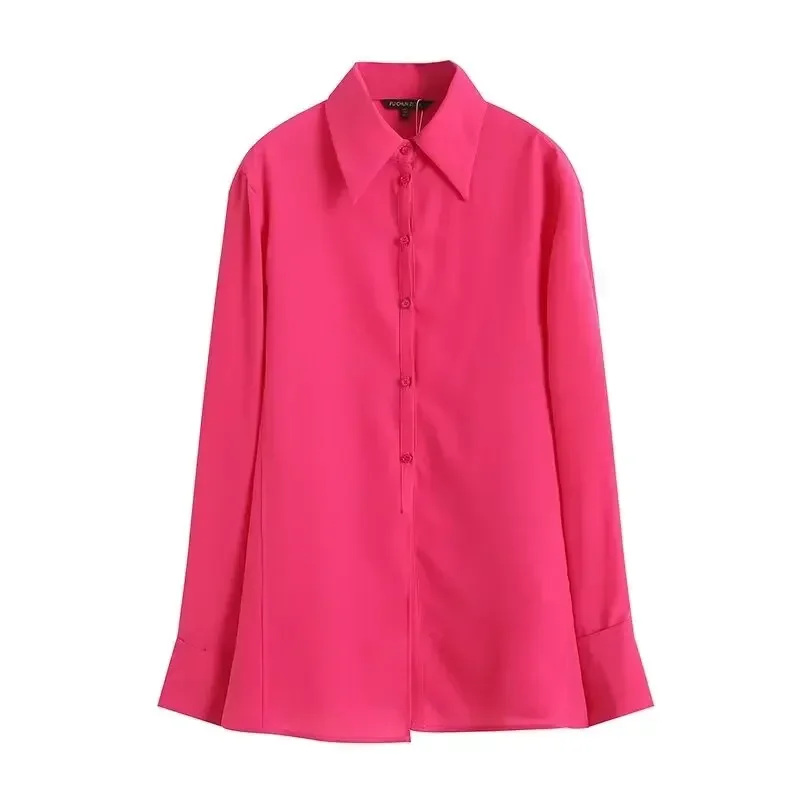 Women's 2023 Fashion, Leisure, Joker, Soft and Textured Long Shirt Retro Long-sleeved Button Shirt and Unique Top
Women's 2023 Fashion, Leisure, Joker, Soft and Textured Long Shirt Retro Long-sleeved Button Shirt and Unique Top