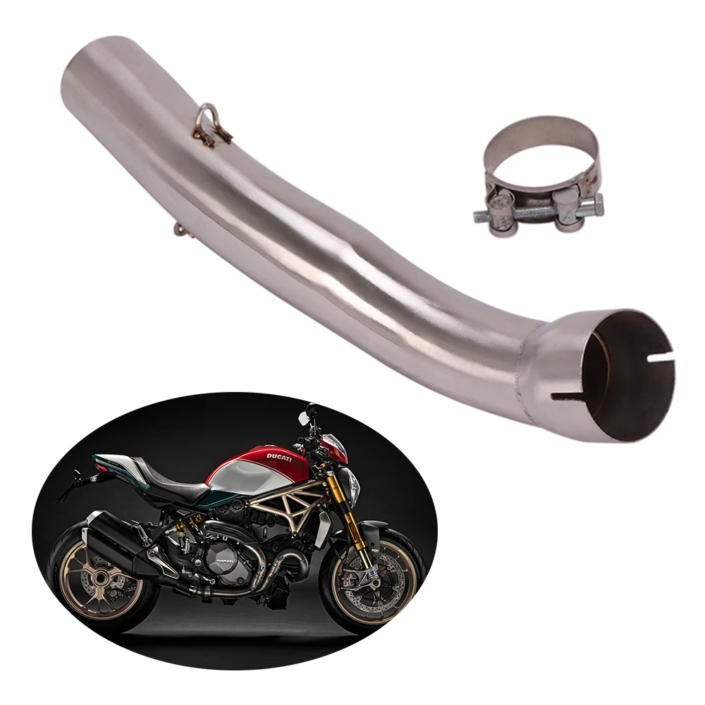 Mid Соединительная труба для Ducati Monster 821 1200 2019-2023, глушитель выхлопной трубы для мотоцикла, Соединительная труба из нержавеющей стали
Mid Соединительная труба для Ducati Monster 821 1200 2019-2023, глушитель выхлопной трубы для мотоцикла, Соединительная труба из нержавеющей стали