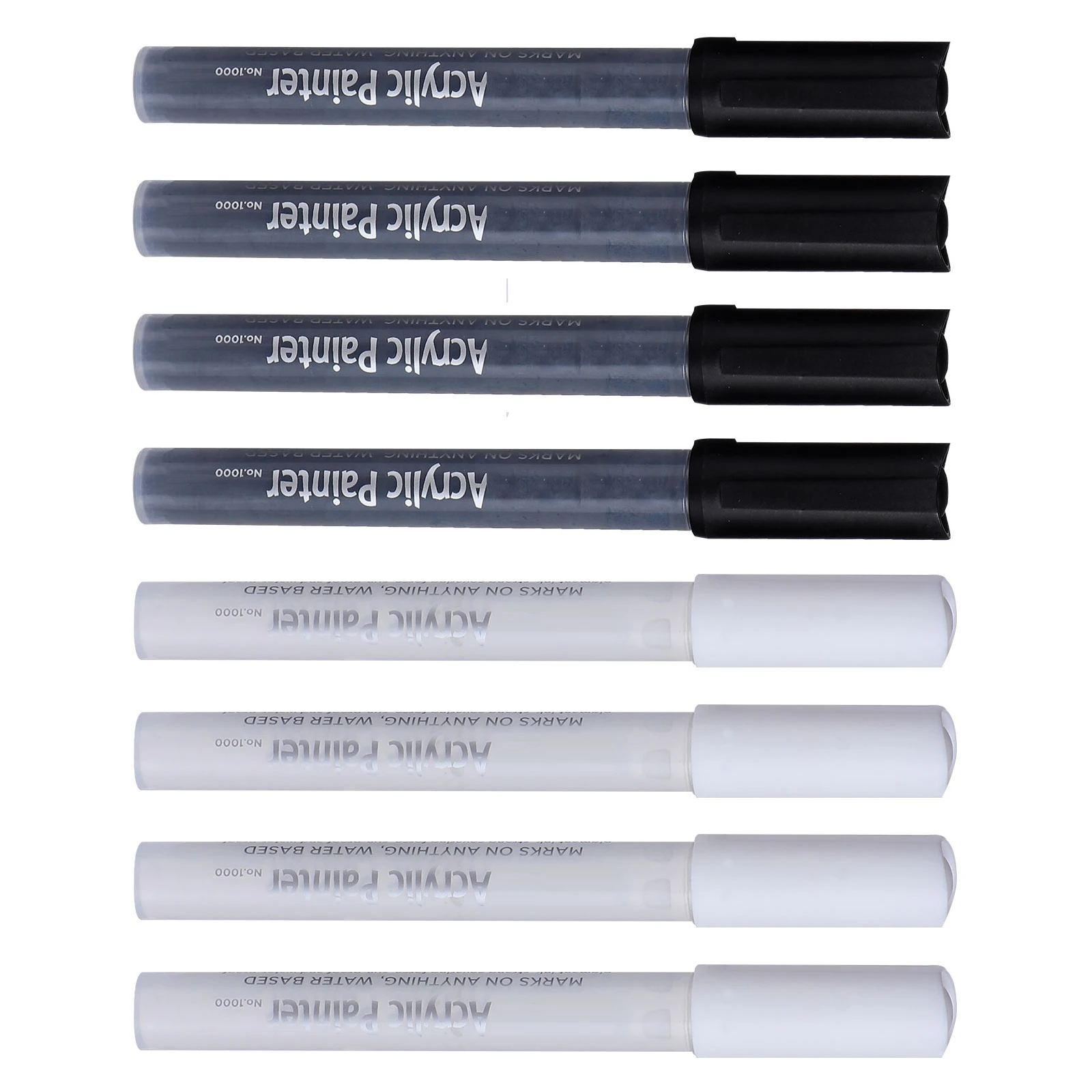 8 Pcs Acrylic Paint Pens Marker Highlighters Water based Ink Environmentally Safe Fast drying Waterproof Strong for Craft
8 Pcs Acrylic Paint Pens Marker Highlighters Water based Ink Environmentally Safe Fast drying Waterproof Strong for Craft