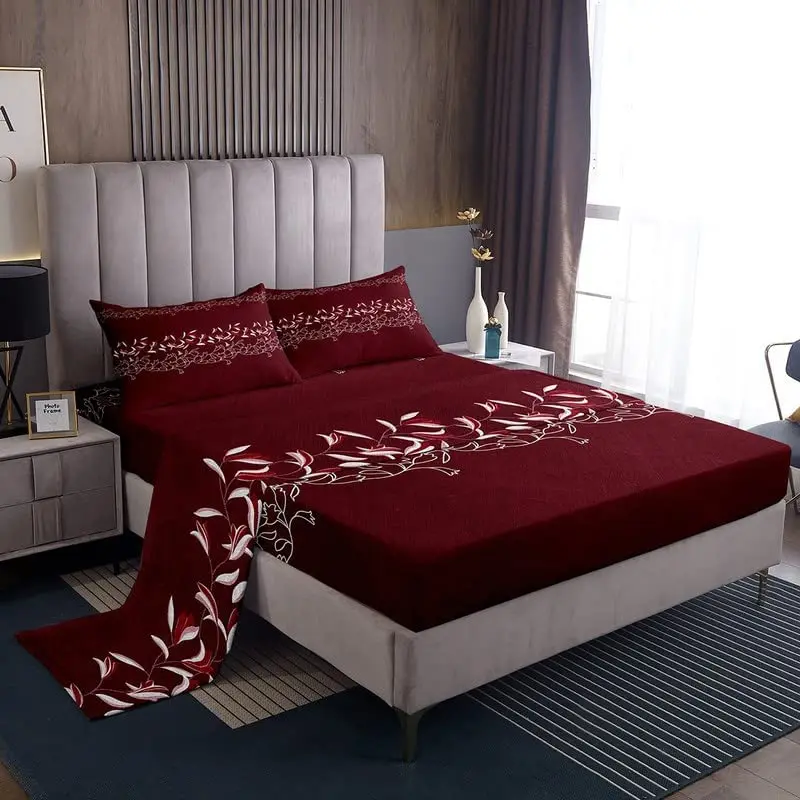 Red Floral Sheets Set King Twin Full Size Retro White Flower Bedding Set for Kids Boys Girls Teens Men Women Boho Chic Blossom
Red Floral Sheets Set King Twin Full Size Retro White Flower Bedding Set for Kids Boys Girls Teens Men Women Boho Chic Blossom