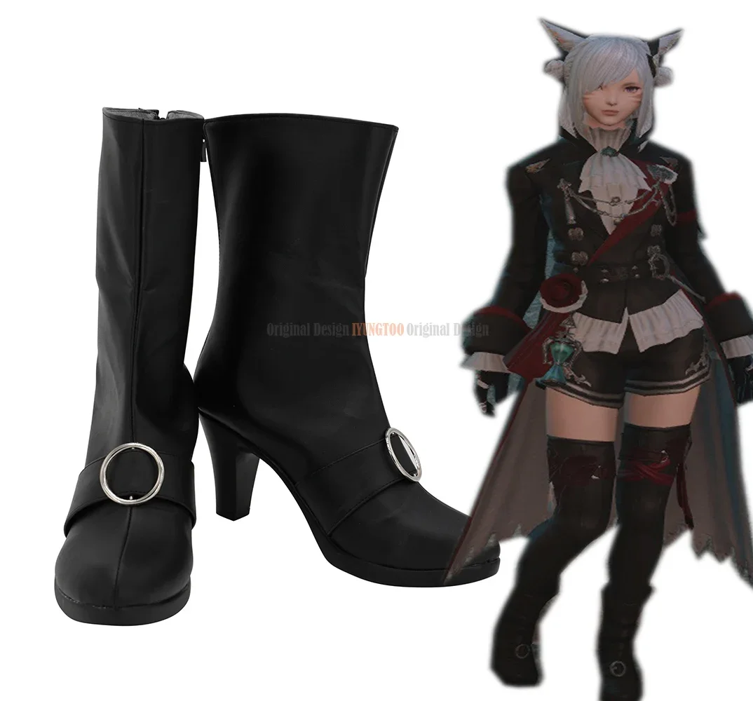 FF14 Black Mage Shoes Cosplay FFinal FFantasy XIV Black Mage Cosplay Boots Black Shoes Custom Made Any Size for Men and Women
FF14 Black Mage Shoes Cosplay FFinal FFantasy XIV Black Mage Cosplay Boots Black Shoes Custom Made Any Size for Men and Women