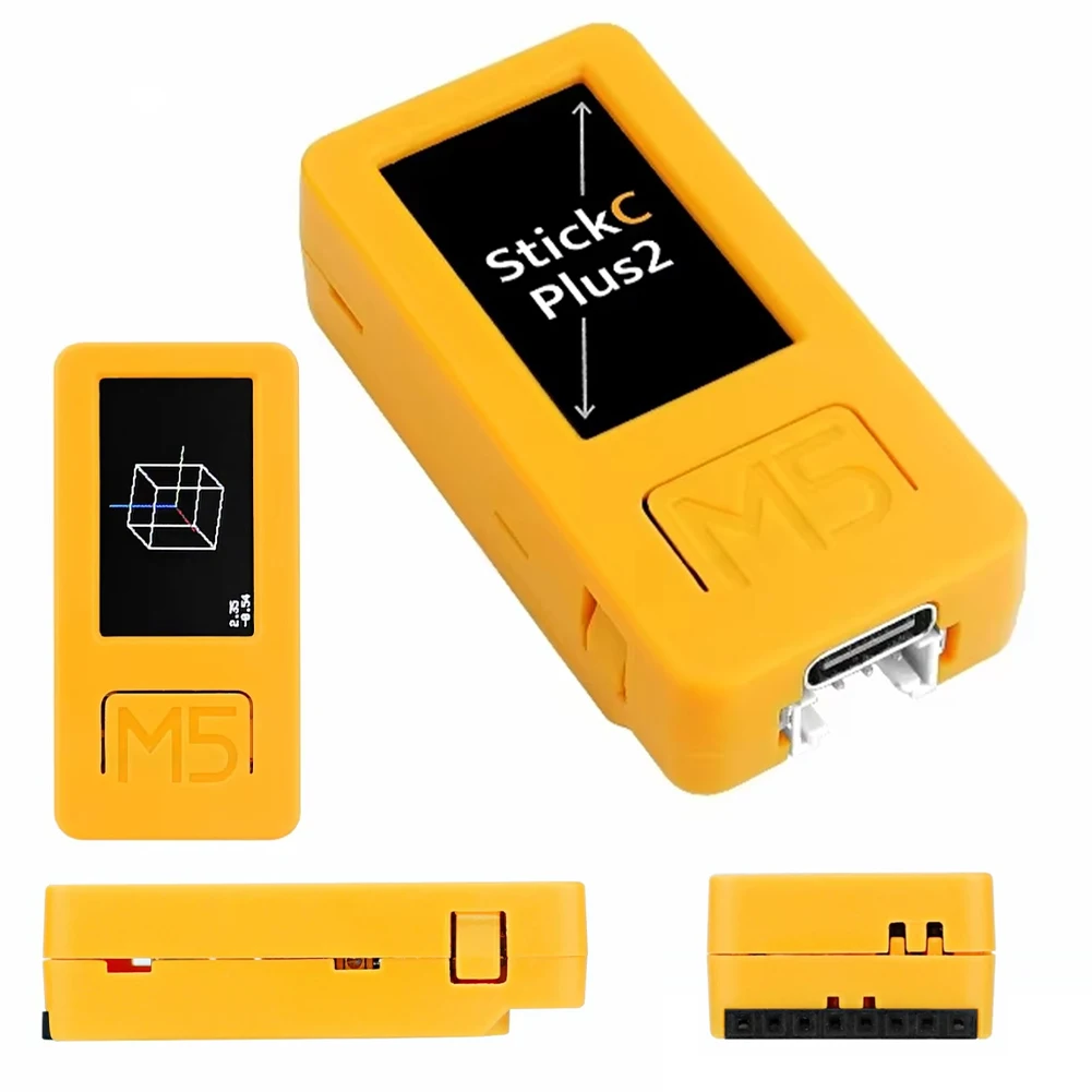 M5StackC StickC Plus2 ESP32 Плата разработки IoT 1,14-дюймовый TFT-экран Комплект графического программирования Контроллер IoT Костюм для UIFlow
M5StackC StickC Plus2 ESP32 Плата разработки IoT 1,14-дюймовый TFT-экран Комплект графического программирования Контроллер IoT Костюм для UIFlow