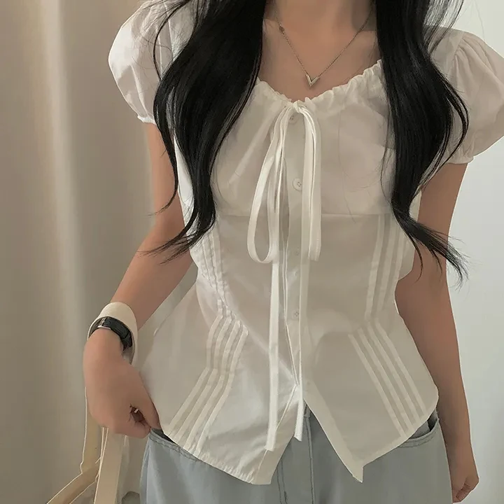 Slimming Waist Corded Shirt Fashionable Korean Style Women's Sweater Inner Wear Regular Fit Spring Autumn Winter Casual
Slimming Waist Corded Shirt Fashionable Korean Style Women's Sweater Inner Wear Regular Fit Spring Autumn Winter Casual