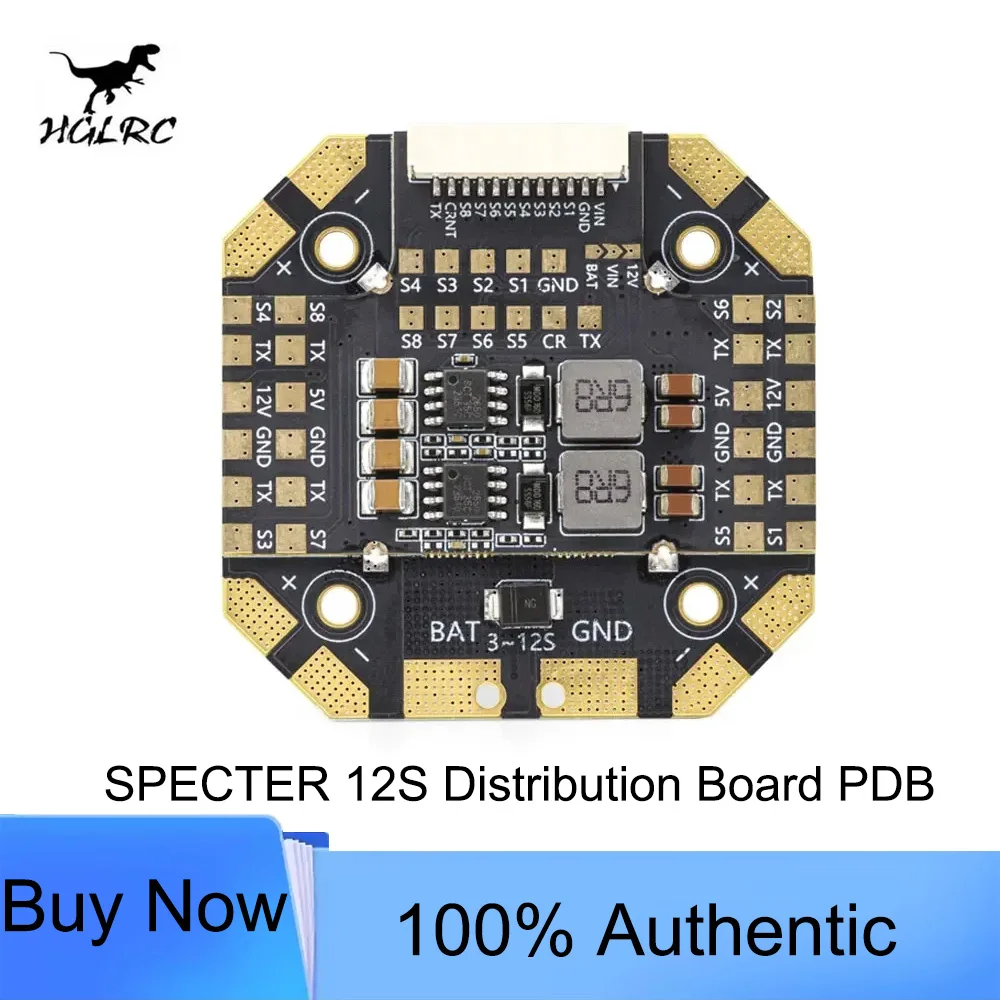 HGLRC SPECTER 12S Distribution Board PDB for SPECTER 90A ESC