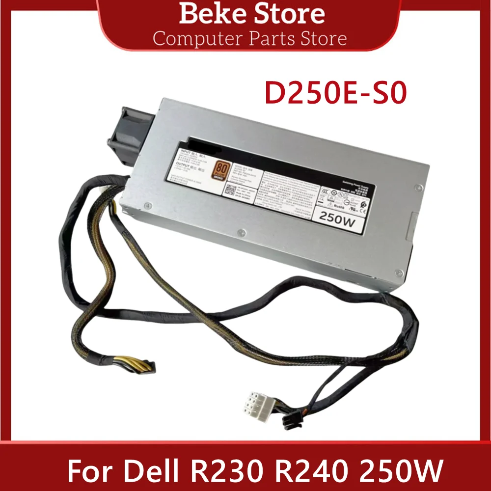 Beke оригинальный D250E-S0 для серверного блока питания Dell R230 R240 250 Вт P3G94 D09YF P59VM 9J6JG 0P3G94 0D09YF 0P59VM 09J6JG CN-0P59VM
Beke оригинальный D250E-S0 для серверного блока питания Dell R230 R240 250 Вт P3G94 D09YF P59VM 9J6JG 0P3G94 0D09YF 0P59VM 09J6JG CN-0P59VM