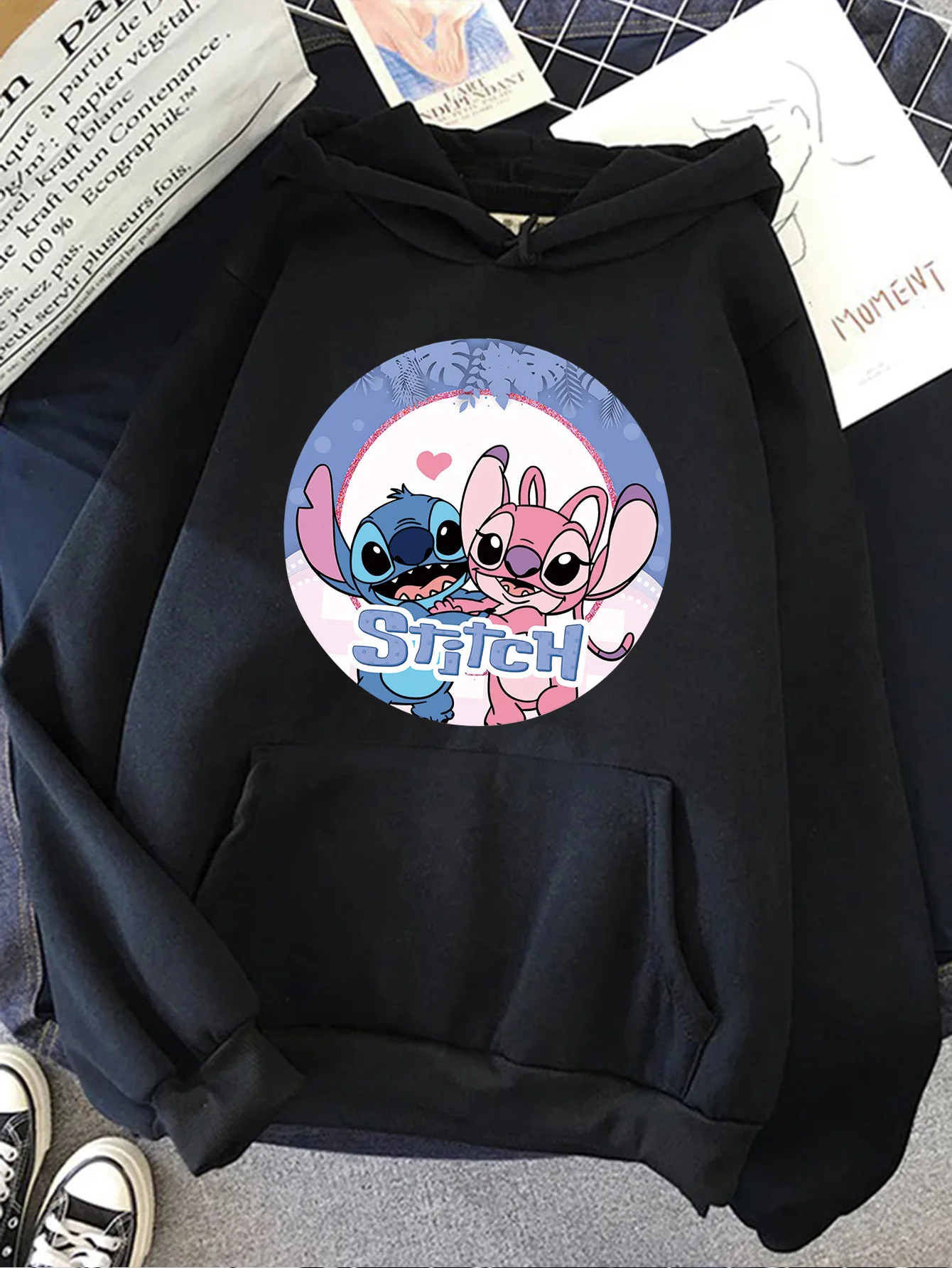 Мужские толстовки с капюшоном Disney Stitch, модная уличная одежда большого размера, толстовки унисекс, осенне-зимние флисовые повседневные универсальные
Мужские толстовки с капюшоном Disney Stitch, модная уличная одежда большого размера, толстовки унисекс, осенне-зимние флисовые повседневные универсальные