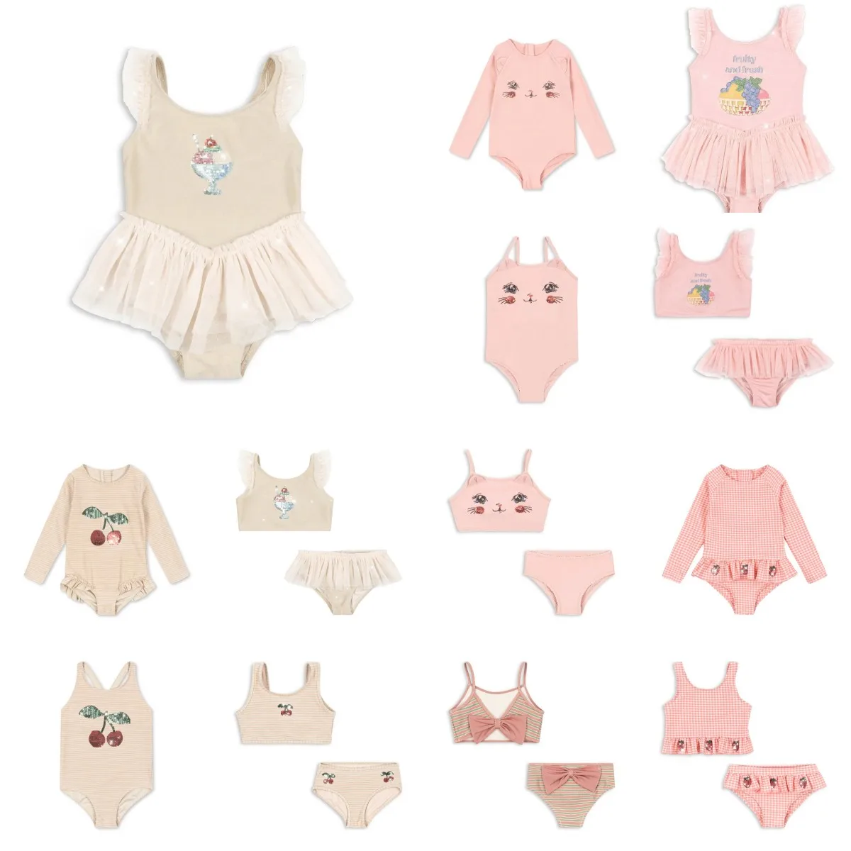 26ss Kids Swimwear for Girls Swimsuit Cute Cherry Strawberry Sequined Swimsuit Print Ruffle Princess Bikinis Set Monokini
26ss Kids Swimwear for Girls Swimsuit Cute Cherry Strawberry Sequined Swimsuit Print Ruffle Princess Bikinis Set Monokini
