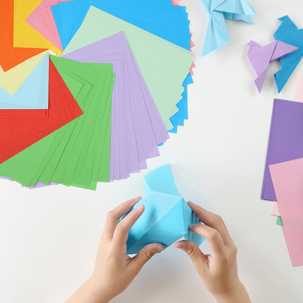 200 Pcs Creative Origami Color Paper Diy Craft Papers Crafts Making Material Card Child
200 Pcs Creative Origami Color Paper Diy Craft Papers Crafts Making Material Card Child