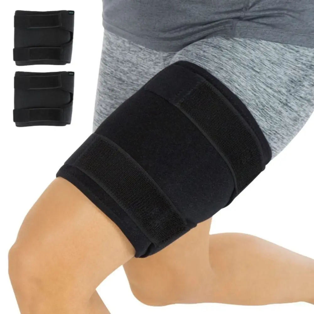 Thigh Sleeves Adjustable Leg Guards Compression Elastic Thigh Support Non-slip Nylon Upper Leg Sleeves Running
Thigh Sleeves Adjustable Leg Guards Compression Elastic Thigh Support Non-slip Nylon Upper Leg Sleeves Running