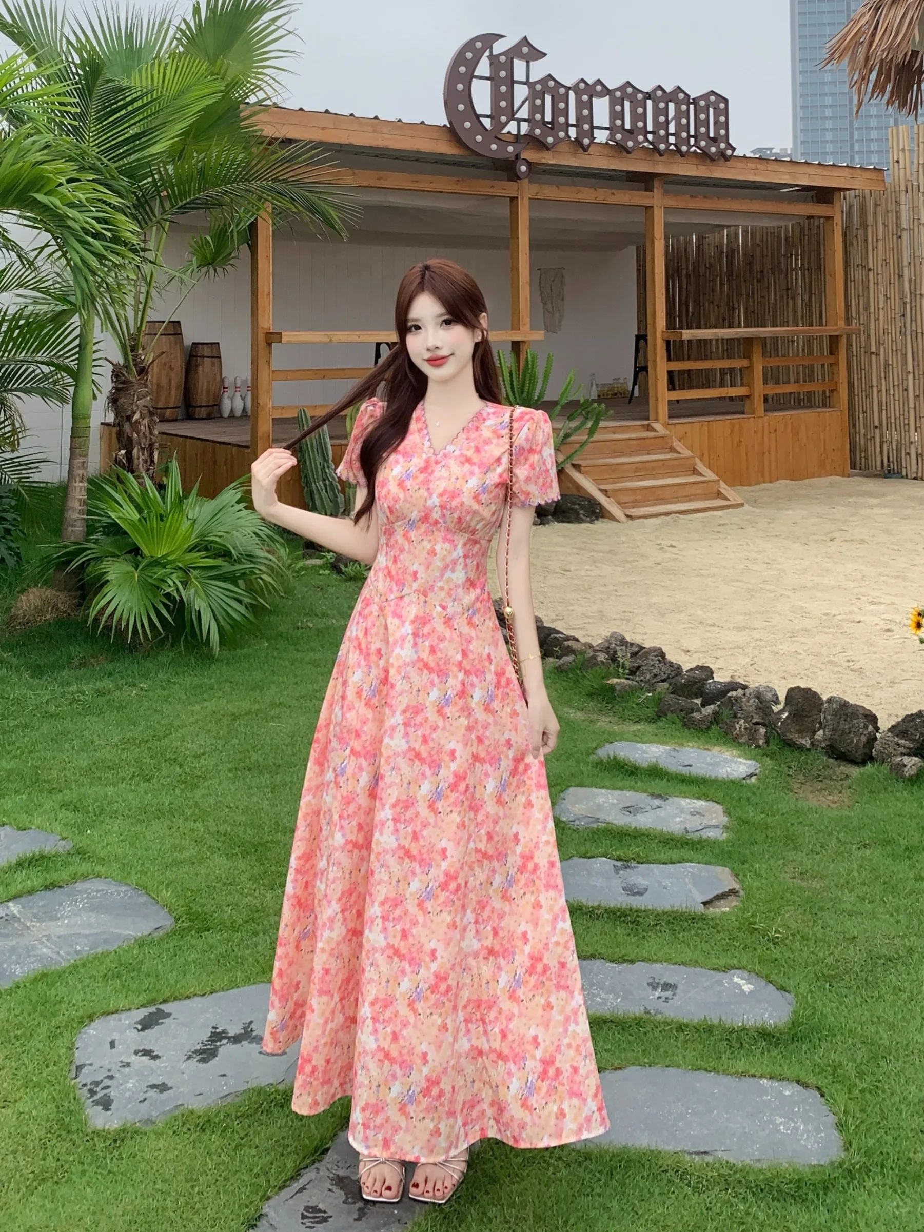 plus Size Floral Print Summer Dress Women's A-Line Midi Dress Slimming Waist Cinch Vacation Casual Comfortable Breathable
plus Size Floral Print Summer Dress Women's A-Line Midi Dress Slimming Waist Cinch Vacation Casual Comfortable Breathable