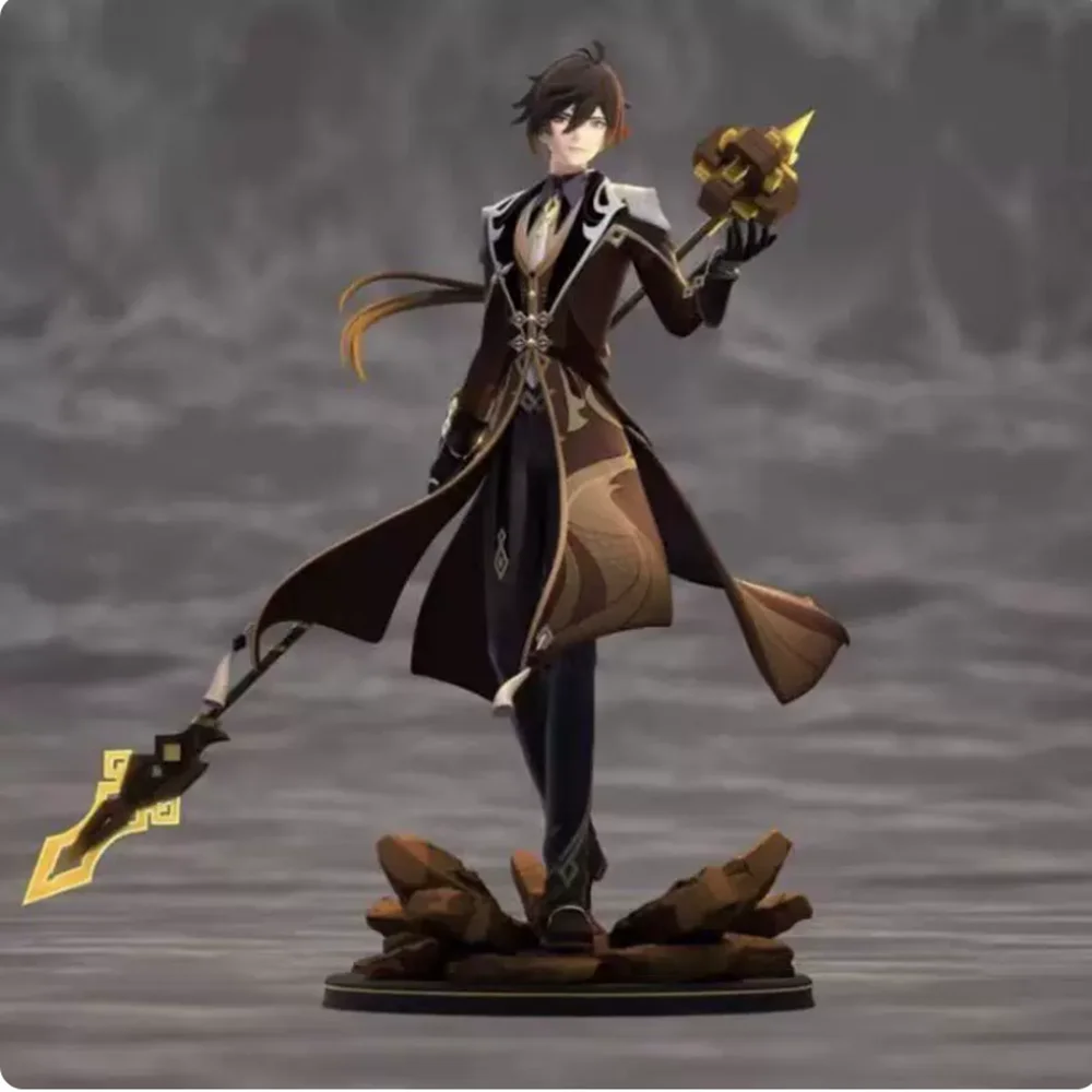 26cm Genshin Impact Anime Figure Zhongli Action Figure The World Can Go PVC Collectible Game Model Doll Ornaments Toys Gifts
26cm Genshin Impact Anime Figure Zhongli Action Figure The World Can Go PVC Collectible Game Model Doll Ornaments Toys Gifts