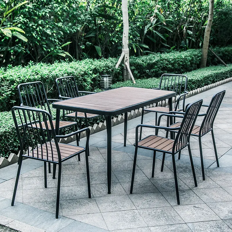 Metal American Style Outdoor Garden Tea Shop Tables And Chairs Set With Iron Frame Small Courtyard Coffee & Dining Tables
Metal American Style Outdoor Garden Tea Shop Tables And Chairs Set With Iron Frame Small Courtyard Coffee & Dining Tables