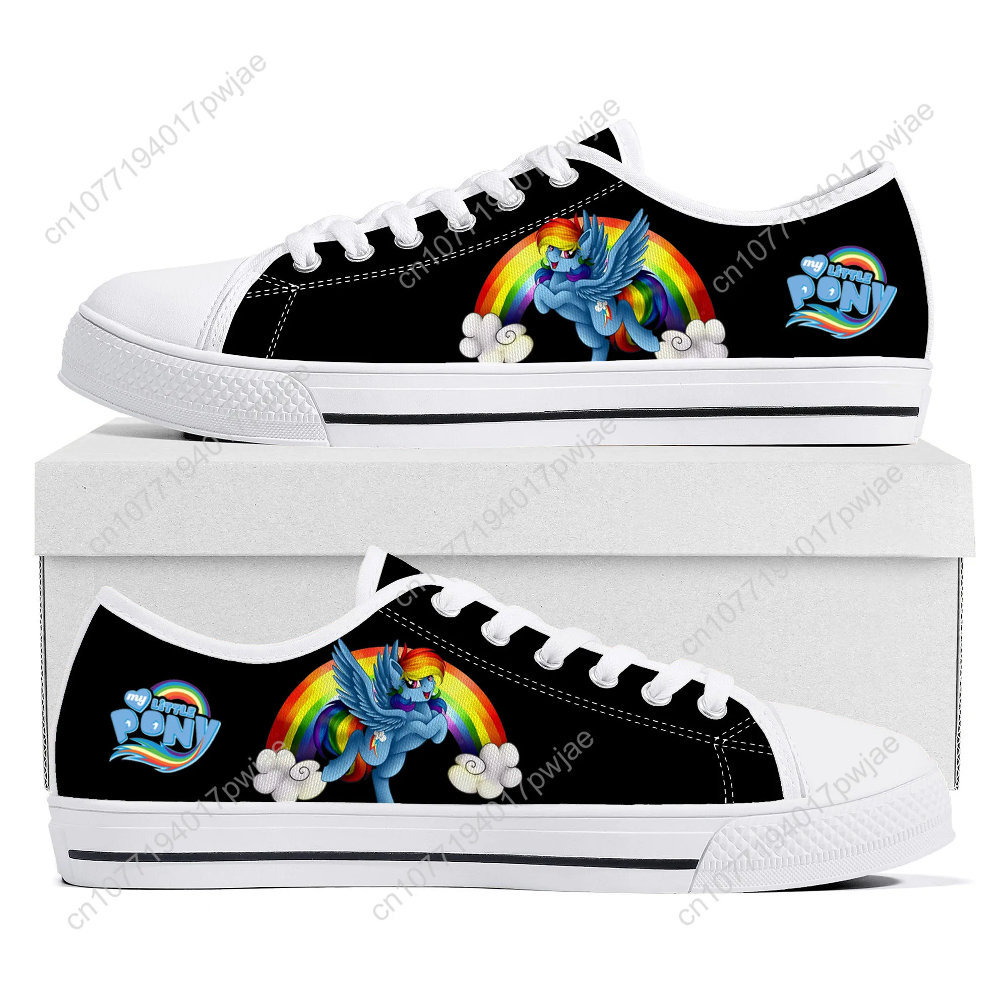 My Little Pony Rainbow Dash Low Top Lightweight Flat Sneakers Mens Womens Canvas Casual Shoes
My Little Pony Rainbow Dash Low Top Lightweight Flat Sneakers Mens Womens Canvas Casual Shoes