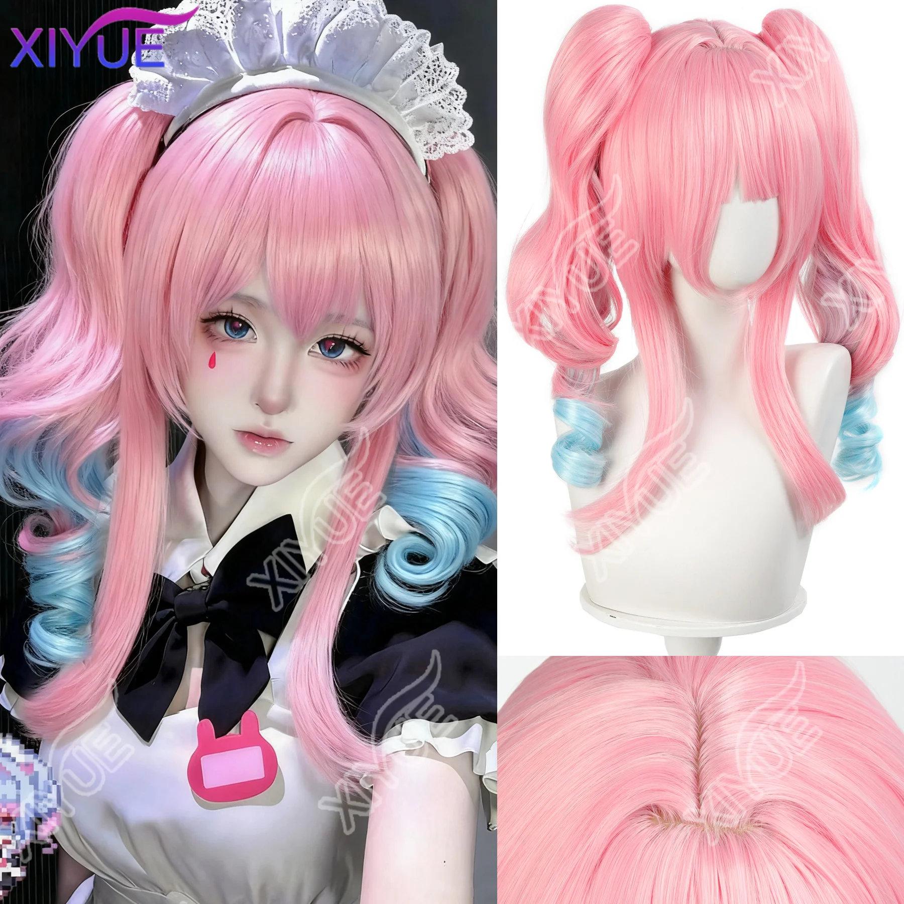 XIYUE Косплей Парик с Двойными Хвостиками Короткий Розовый Синий Парик Косплей Аниме Косплей Парик Термостойкие Синтетические Парики
XIYUE Косплей Парик с Двойными Хвостиками Короткий Розовый Синий Парик Косплей Аниме Косплей Парик Термостойкие Синтетические Парики