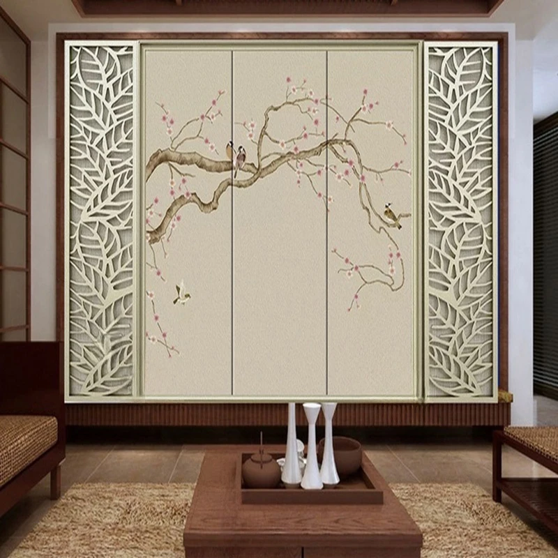 Customizable Wallpaper New Chinese Style Hand-Painted Floral & Bird Wall Murals Elegant Home Decor Background Wall Art Painting
Customizable Wallpaper New Chinese Style Hand-Painted Floral & Bird Wall Murals Elegant Home Decor Background Wall Art Painting