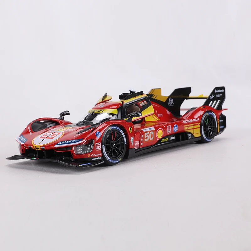 Burago 1:24 Ferrari 499P NO.50 Le Mans 24-часовой гоночный автомобиль на выносливость, модель автомобиля из сплава 
Burago 1:24 Ferrari 499P NO.50 Le Mans 24-часовой гоночный автомобиль на выносливость, модель автомобиля из сплава