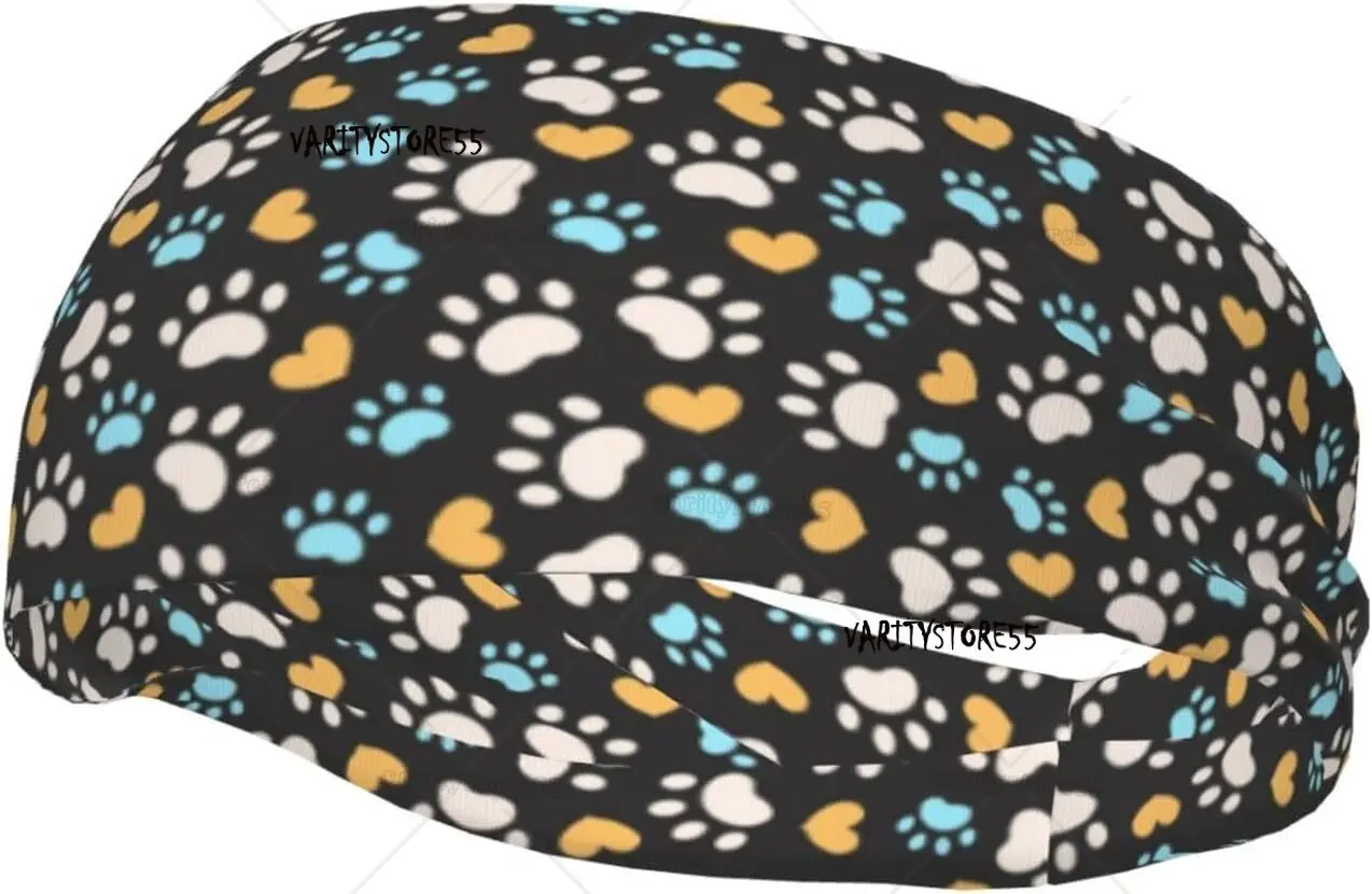 Cute Dog Paw Print Moisture Wicking Headbands and Sweatbands for Women Men Sports Running Gym Yoga
Cute Dog Paw Print Moisture Wicking Headbands and Sweatbands for Women Men Sports Running Gym Yoga