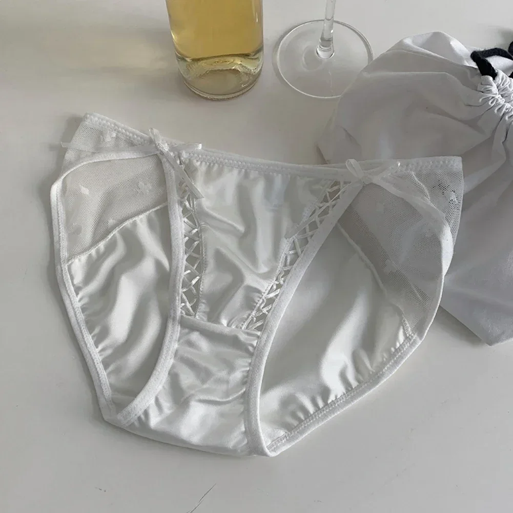 Briefs Underwea Winter Women Autumn For Daily G-string Thongs Lace Panties Ladies Satin Silky Briefs Sexy Low Waist
Briefs Underwea Winter Women Autumn For Daily G-string Thongs Lace Panties Ladies Satin Silky Briefs Sexy Low Waist