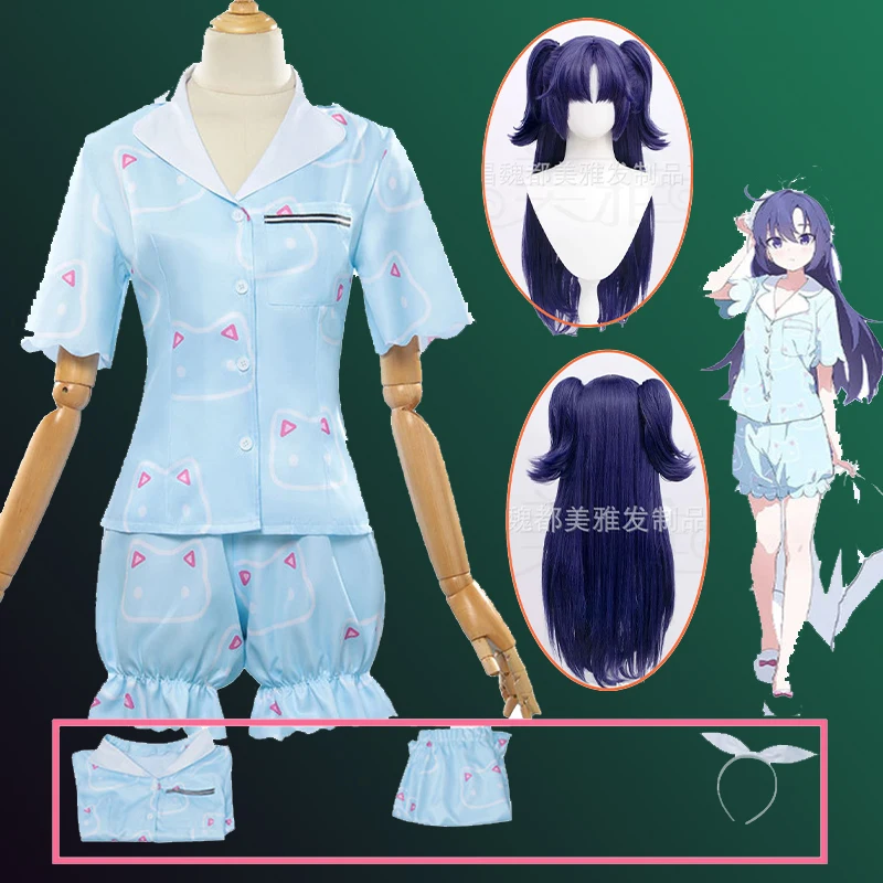 Game Blue Archive Hayase Yuuka Cosplay Costume Hayase Yuuka Pajamas Wig Suit Halloween Party Outfit for Woman clothing
Game Blue Archive Hayase Yuuka Cosplay Costume Hayase Yuuka Pajamas Wig Suit Halloween Party Outfit for Woman clothing