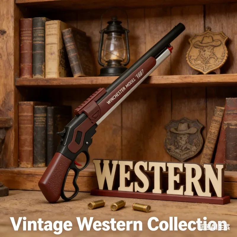 Новый пистолет-игрушка M1887 Winchester 2026 года с мягкими пулями для страйкбола, выбрасывающий гильзы, для игр на открытом воздухе, подарок для мальчиков
Новый пистолет-игрушка M1887 Winchester 2026 года с мягкими пулями для страйкбола, выбрасывающий гильзы, для игр на открытом воздухе, подарок для мальчиков
