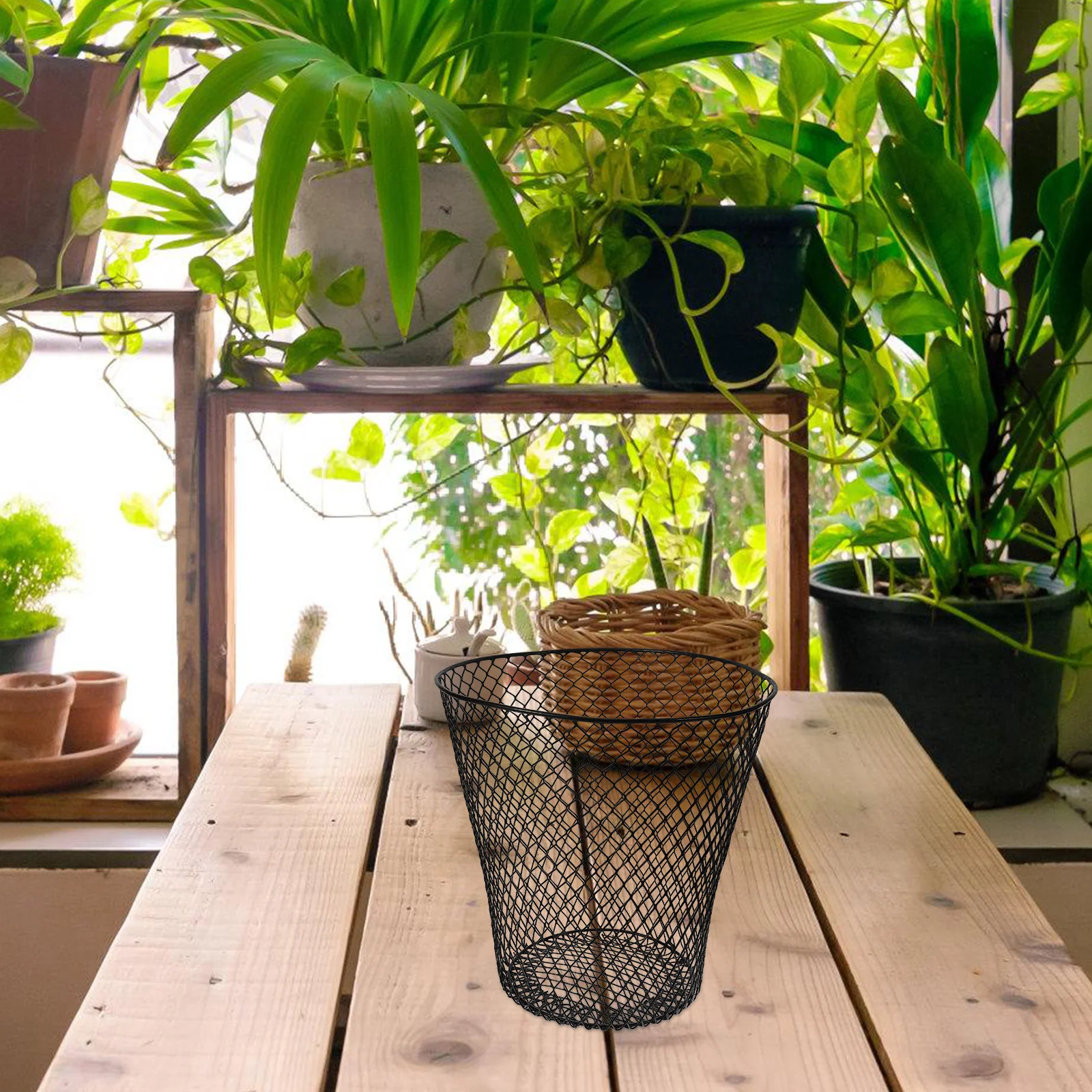 1Set Fruit and Vegetable Protection Basket Iron Mesh Plant Cover for Outdoor Garden Use Sturdy Reusable Plant Protector
1Set Fruit and Vegetable Protection Basket Iron Mesh Plant Cover for Outdoor Garden Use Sturdy Reusable Plant Protector