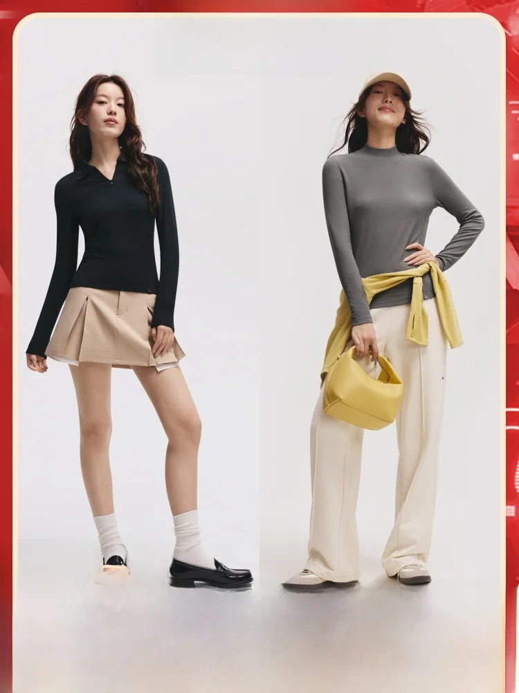 Облегающая трикотажная кофта с длинным рукавом, белая, базовый слой, для повседневной носки, из мягкой ткани, простой дизайн
Облегающая трикотажная кофта с длинным рукавом, белая, базовый слой, для повседневной носки, из мягкой ткани, простой дизайн