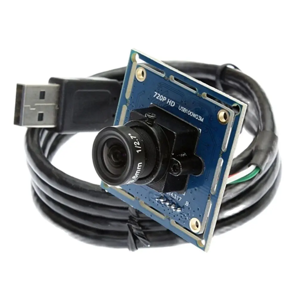 SVPRO OV9712 Sensor 1.0Megapixel lens HD CMOS Mini Camera Board USB Webcam HD Android Module Camera USB 2.0 Industrial camera
SVPRO OV9712 Sensor 1.0Megapixel lens HD CMOS Mini Camera Board USB Webcam HD Android Module Camera USB 2.0 Industrial camera