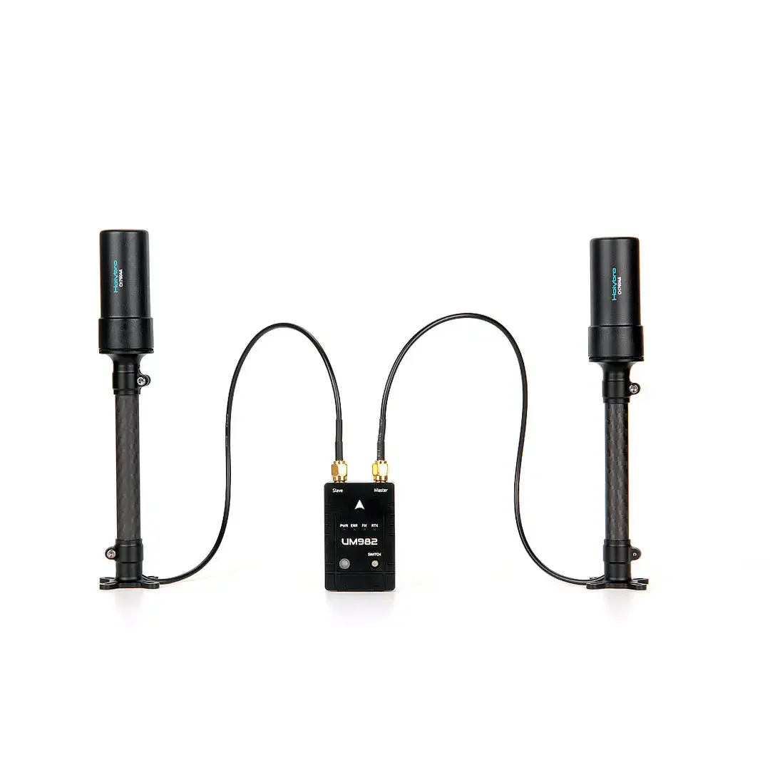HolyBro H-RTK Unicore UM982 (двойная антенна) Высокоточная система позиционирования
HolyBro H-RTK Unicore UM982 (двойная антенна) Высокоточная система позиционирования