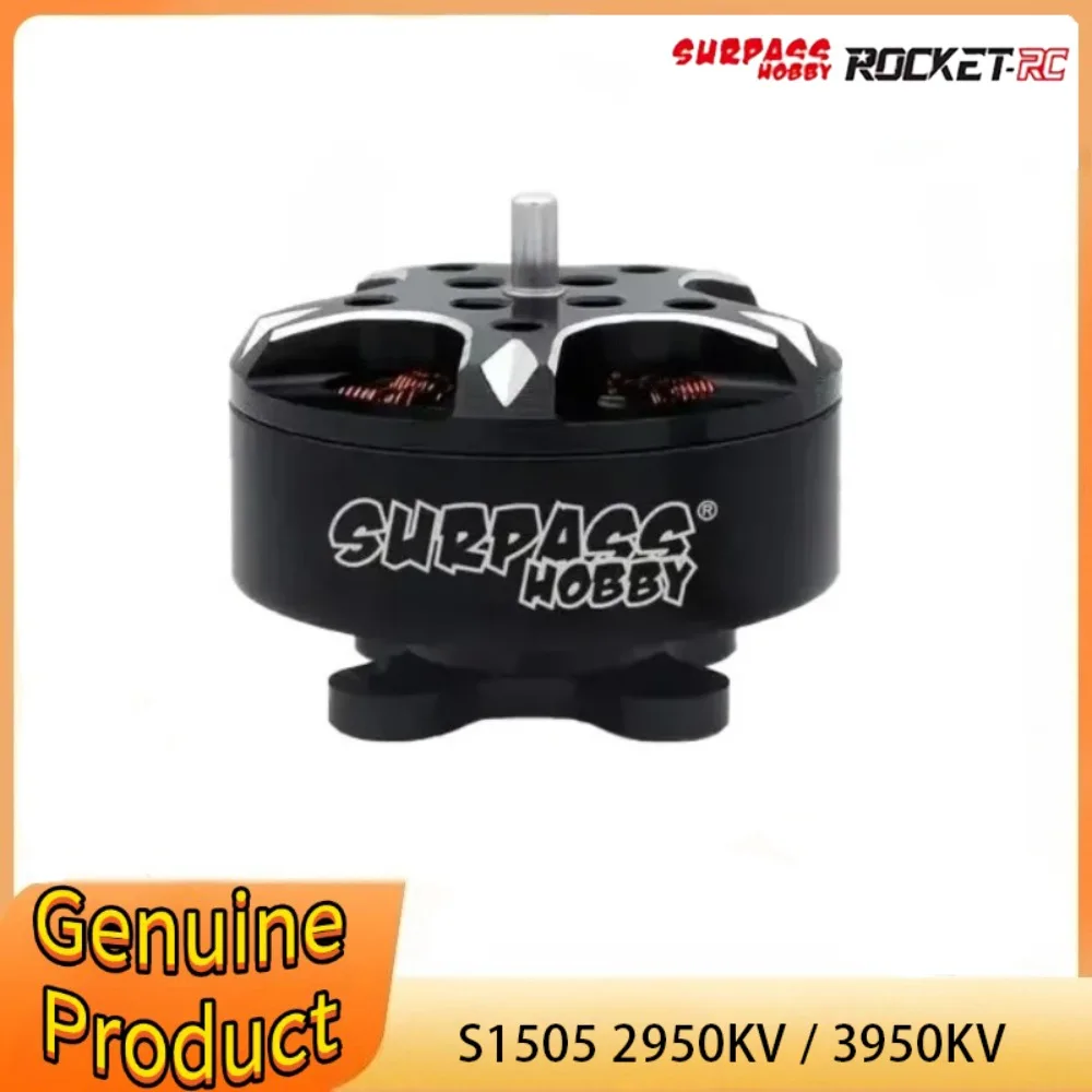 SURPASS-HOBBY S1505 2950KV/3950KV High Quality Violent Brushless Motor 3 Inch Cross Motor FPV Multi-rotor Motor for RC Drone
SURPASS-HOBBY S1505 2950KV/3950KV High Quality Violent Brushless Motor 3 Inch Cross Motor FPV Multi-rotor Motor for RC Drone