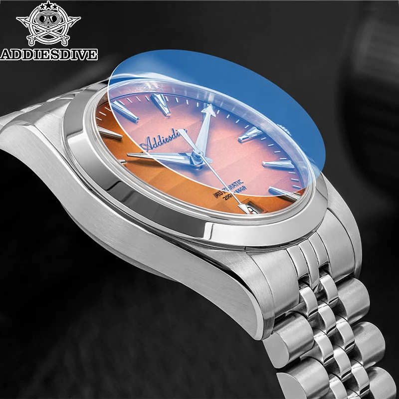 ADDIESDIVE New 39mm Men's Automatic Dive WatchSand Dial 8215 Mechanical Wristwatch Sapphire Glass 200m Waterproof BGW9 Luminous
ADDIESDIVE New 39mm Men's Automatic Dive WatchSand Dial 8215 Mechanical Wristwatch Sapphire Glass 200m Waterproof BGW9 Luminous