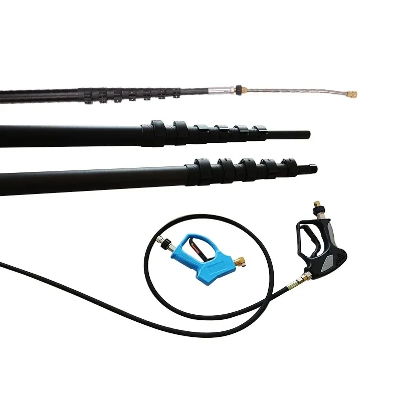 【Best-selling】Professional high pressure carbon fiber telescopic waterfed window cleaning jet washing extension pole
【Best-selling】Professional high pressure carbon fiber telescopic waterfed window cleaning jet washing extension pole