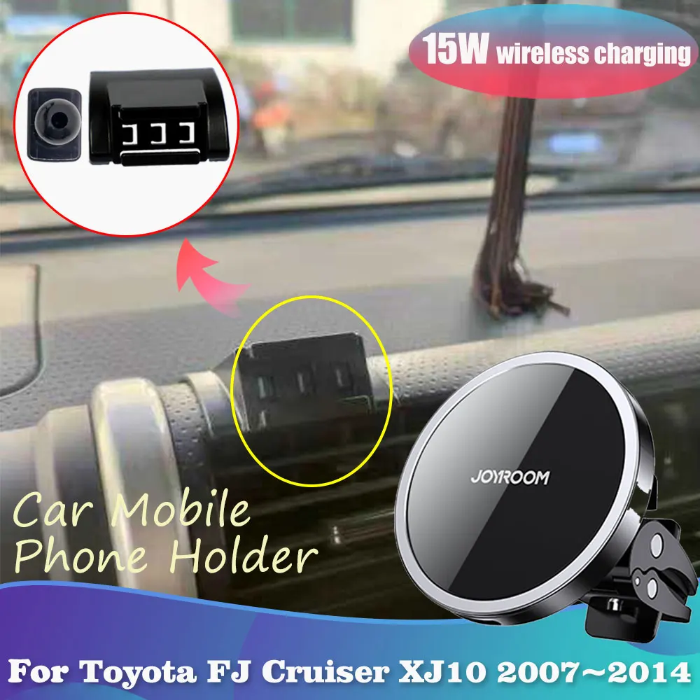 Автомобильный держатель для телефона для Toyota FJ Cruiser XJ10 2007 ~ 2014,2008 2009 2010 2011 2012 2013 магнитная подставка с зажимом, поддержка проводов, стикер для зарядки, аксессуары для iPhone
Автомобильный держатель для телефона для Toyota FJ Cruiser XJ10 2007 ~ 2014,2008 2009 2010 2011 2012 2013 магнитная подставка с зажимом, поддержка проводов, стикер для зарядки, аксессуары для iPhone