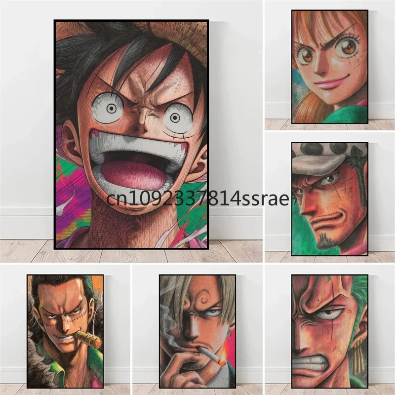 Anime One Piece Home Decoration Luffy Zoro HD Picture Poster Wall Art Watercolor Canvas Painting Modern Room Decor Kids Gifts
Anime One Piece Home Decoration Luffy Zoro HD Picture Poster Wall Art Watercolor Canvas Painting Modern Room Decor Kids Gifts