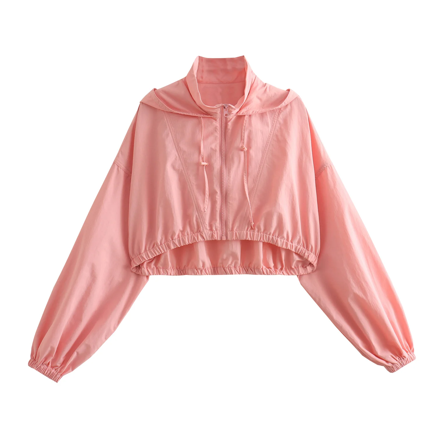 Women's 2024 new fashion with drawstring loose short casual hooded jacket retro long sleeved zipper women's jacket chic top
Women's 2024 new fashion with drawstring loose short casual hooded jacket retro long sleeved zipper women's jacket chic top