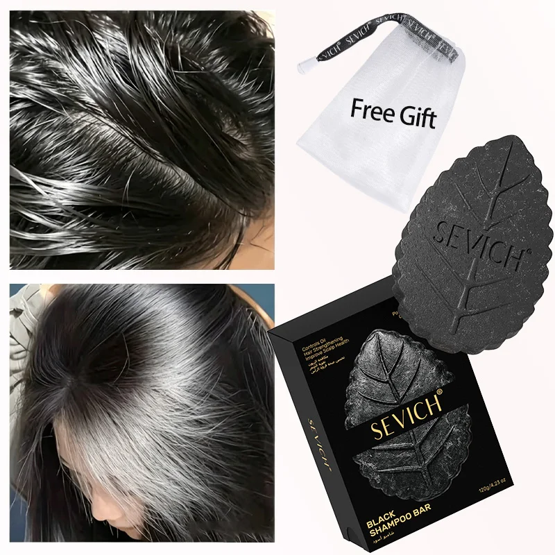 Oil Control Black Shampoo Soap 120g Herbal Deep Cleansing Solid Hair Shampoo Strengthen Hair Roots Improve Hair Density Care Bar
Oil Control Black Shampoo Soap 120g Herbal Deep Cleansing Solid Hair Shampoo Strengthen Hair Roots Improve Hair Density Care Bar