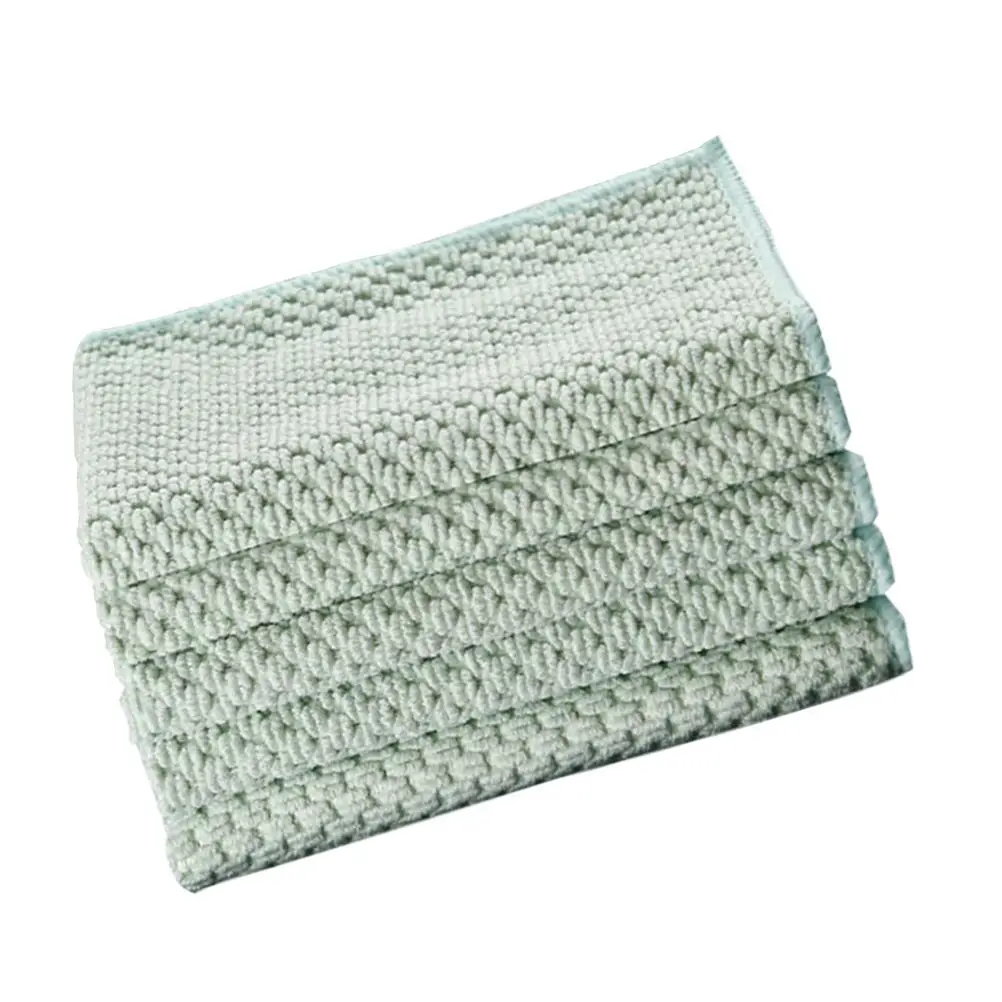 5 Pcs Kitchen Dishcloths Microfiber Cleaning Towels Absorbent Water Oil Stains Durable Polyester Washcloths Powerful Water
5 Pcs Kitchen Dishcloths Microfiber Cleaning Towels Absorbent Water Oil Stains Durable Polyester Washcloths Powerful Water