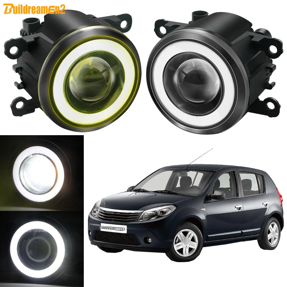 2 шт. светодиодные противотуманные фары с Angel Eye DRL для Dacia Sandero Hatchback 2008-2020 30 Вт Автомобильные передние противотуманные фары COB в сборе дневного света
2 шт. светодиодные противотуманные фары с Angel Eye DRL для Dacia Sandero Hatchback 2008-2020 30 Вт Автомобильные передние противотуманные фары COB в сборе дневного света